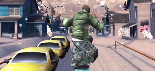 stunt skateboard 3d