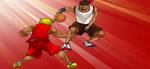 CRAZY STREETBALL TRICK