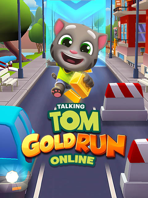 Talking Tom Gold Run Online - Ajude Tom a correr com segurança