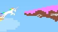 Robot Unicorn strikes back, this time in the awesome, 8-bit oldschool looking version. Run as far as you can, jump over deadly chasms and dash into your enemies […]