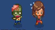 Awesome retro-styled Zombie game. As the Zombie, bite as many people as you can. Bitten people will turn into Zombies and help you infect other people. Every bitten […]