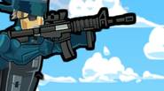 Fantastic platform shooter in which your goal, as the mercenary, is to get as far possible into enemy territory and eliminate all enemy soldiers on your way. Shoot, […]