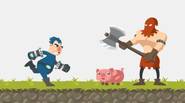 Pigs are cute animals, and you really love your pet kid. Unfortunately, some bad guys have kidnapped your pig friend. Find the kidnappers and give’em a lesson. Explore […]