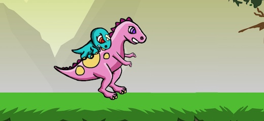 off line dino game