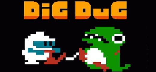 1996 dig dug arrangement monsters