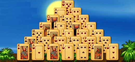 free pyramid solitaire ancient egypt