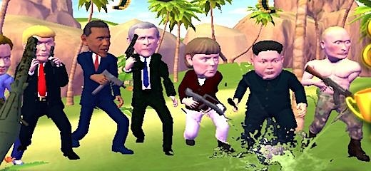 This is one of the funniest 3D FPS games we’ve ever played! Choose your favorite world leader (you can choose Angela Merkel, Donald Trump, Barack Obama, Vladimir Putin, […]