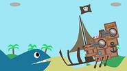 Pirates are in danger! A monstrous shark is chasing their ship and wants to eat it. You have to fend off the beast: just click on any ship […]