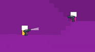 A simple, yet very challenging shooting game. As the two-pixel guy, your goal is to climb the stairs and shoot all enemies, waiting for you to miss the […]
