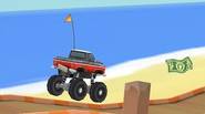 A funky car racing game, in which you have to control the monster truck, jumping over obstacles, collecting prizes and upgrading your car. How far can you get […]
