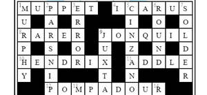 SHEFFER CROSSWORD