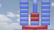 Simple, but challenging game. You need to preserve as many red glass blocks as possible, destroying all blue blocks. Of course, physics is well simulated and blocks will […]