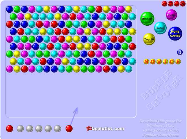 BUBBLE SHOOTER