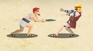 As the Gladiator, you must fight your way on many arenas of the Roman Empire. This game hass a very realistic fight simulation: you can use many ways […]