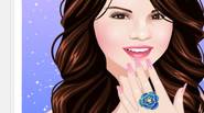 Hello to all Selena Gomez fans! Create your own manicure and let Selena show it to the world. Show off your design skills, use various decorations and nail […]